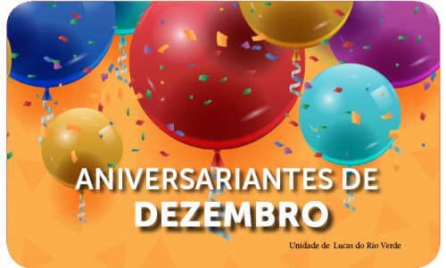 A big Happy Birthday to our collaborators in Lucas do Rio Verde!