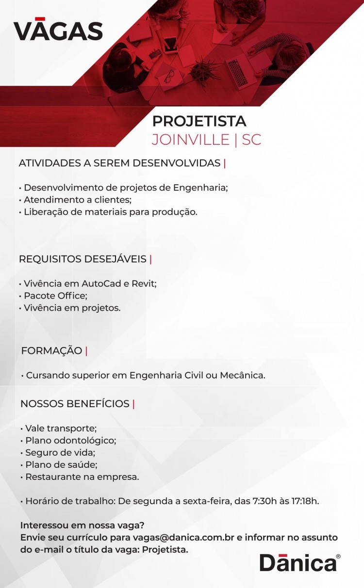 PROJETISTA l JOINVILLE